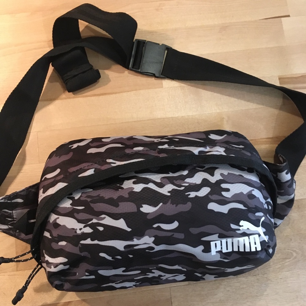 Puma Camo Sling/Fanny Bag Black